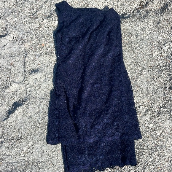 Blue flower dress - Picture 1 of 9